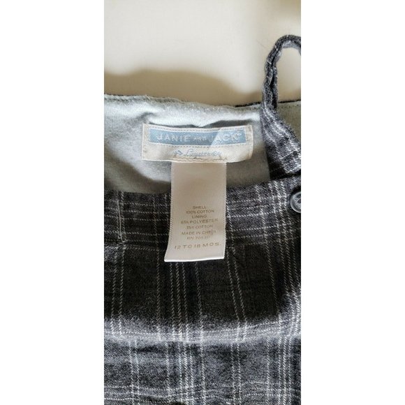 Janie and Jack Layette Jumper Boys 12-18m Grey - Picture 2 of 2